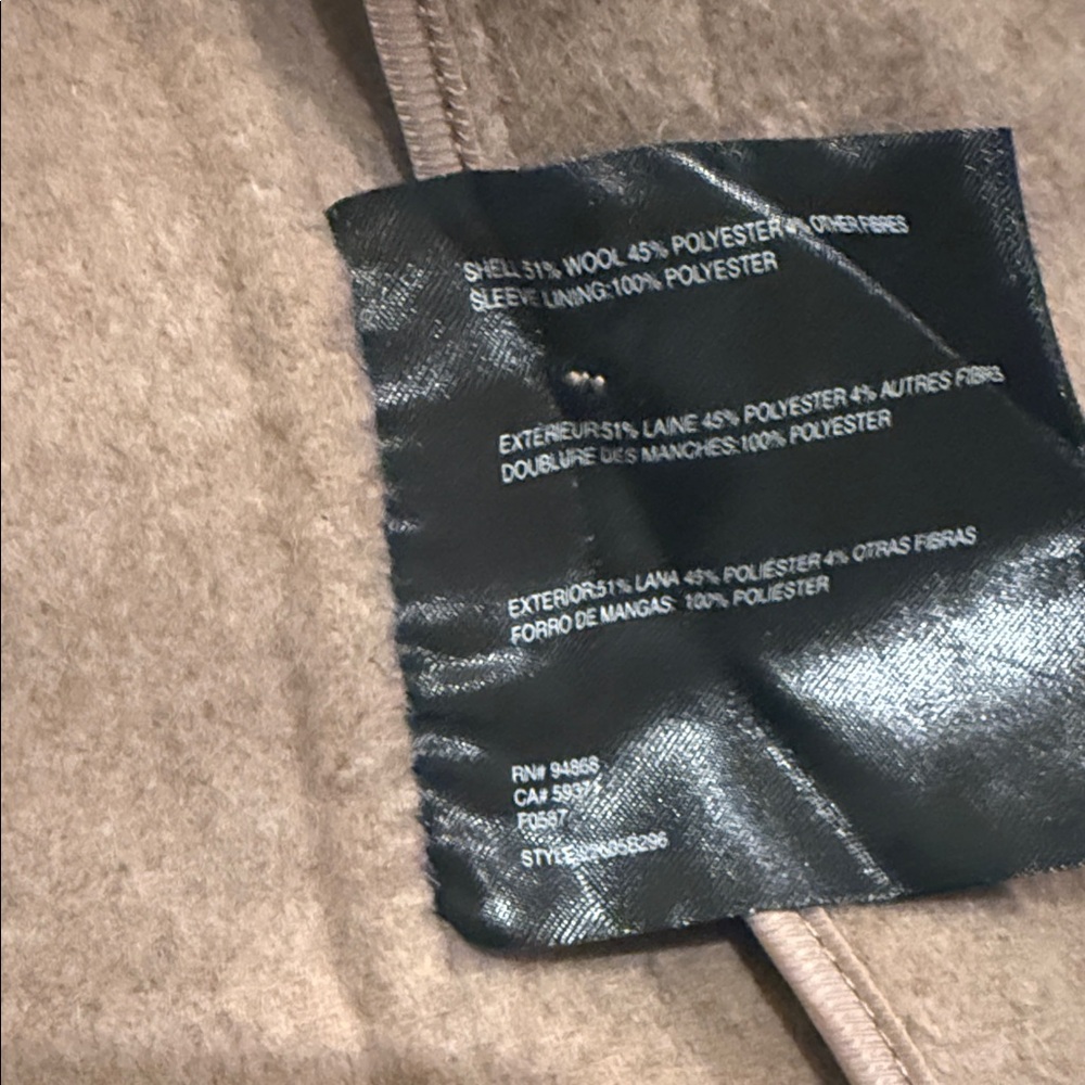 Bernardo Beige Double-Breasted Jacket - image 3